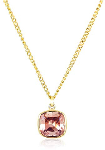 Nobel Kette mit Markenkristall Gold Halskette SCHMUCK