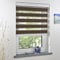 Liedeco Duo-Rollo, Doppelrollo mit Blende | braun | B 90 x H 220 cm