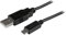 StarTech.com 15cm 6in Mobile Charge Sync USB to Slim Micro USB Cable for Phones & Tablets A to Micro B - M/M - Thin Micro USB Charge Cable (USBAUB15CMBK)