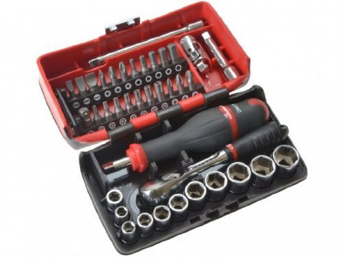 Facom Rl.Nano1Pb Nano Socket Set Mm 6Pt 1/4In Drive by Facom