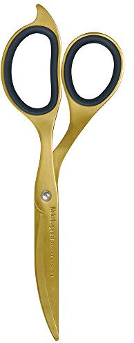 NAKABAYASHI Stationery Hikigiri Schmale Schere für filigrane Schnitte (Champagner Gold)