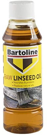Bartoline Raw Linseed Oil 500ml – Natural Wood Protector & Water-Resistant Treatment for Furniture, Stone & Sports Equipment
