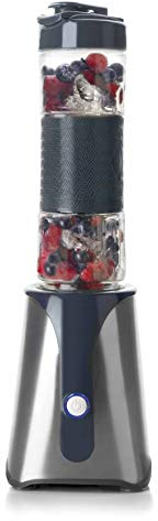 LACOR - 69381 -'Personal Blender' Batiodora Personal Fresh & Go 350w con Bote 600ml - Gris