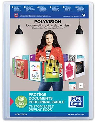 ELBA POLYVISION Dokument Displayschutzfolie A4 Polypropylen 60 klar Beutel