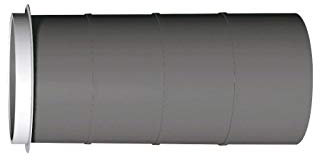 manchon court - a griffes - avec manchette - diamètre 125 mm - atlantic 520025