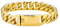 Bling Jewelry Heavy Solid Miami Curb Chain Link Armband Vergoldet Edelstahl Männer Teenager 8 Zoll 10MM