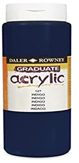 Daler-Rowney Acrylic Peinture Acrylique -127 Indigo 500Ml