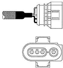 Delphi ES10980-12B1 Lambda Sensor