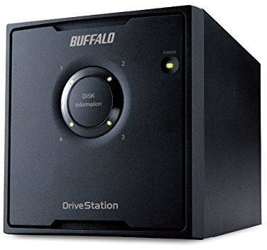 BUFFALO HD-QH8TU3R5-EU DriveStation Quad - Hard disk esterno 8 TB (3,5), 4 x 2 TB, USB 3.0, 4 x SATA