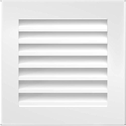 KRATKI Rejilla de ventilación Rejilla de Chimenea Fresh 17cm x 17cm Blanco
