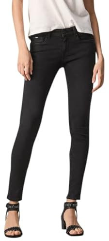 Pepe Jeans Damen Soho Skinny Jeans, Schwarz (Denim-S98), 34W / 32L