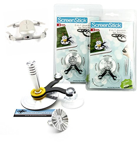 DROHNENSTORE24.DE ...DER DROHNEN-GURU DS24 Handy Joystick für WiFi Drohne im Set z.B. für Breeze Ehang Parrot Syma Quadrocopter