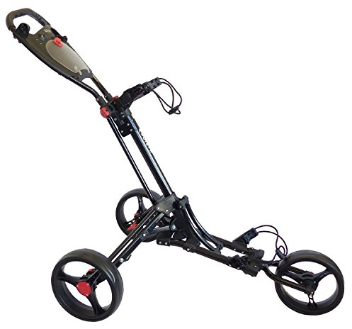 CRUISER GOLF (CR-6 Deluxe) Three Wheel Trolley - One Button, Easy Fold