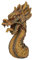 Design Toscano Der Feuerdrache, Wandskulptur