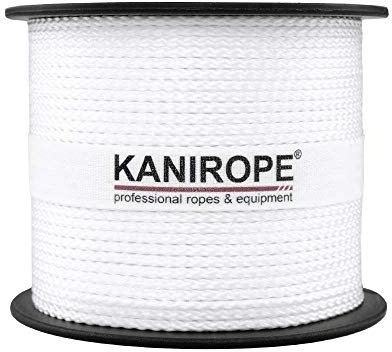 Kanirope® PP Seil Polypropylenseil MULTIBRAID 1mm 500m Farbe Weiß (0100) 8x geflochten