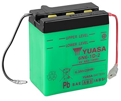 YUASA 6N6-1D-2 Batterie de Moto