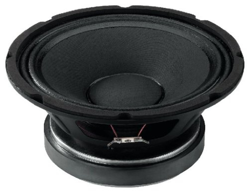 MONACOR SP-10/250PRO PA-Tiefmitteltöner, 250 W, 8 Ω, hochbelastbar, schwarz, 25 cm (10), 10.5590