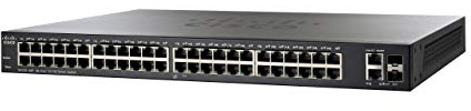 Cisco SF220-48P Fast Ethernet PoE und 2-Port Gigabit Ethernet Smart Switch (SF220-48P-K9-UK)