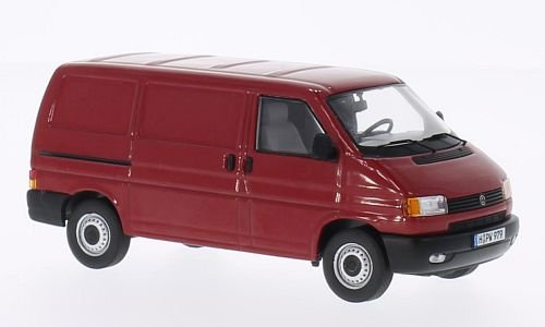 VW T4 Kasten, DKL.-rot, Modellauto, Fertigmodell, Premium ClassiXXs 1:43