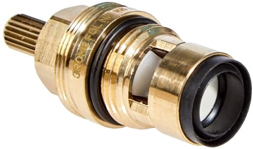 GROHE Ersatzteil, Keramik-Oberteil (1/2 Zoll, mit keramischen Dichtscheiben, Drehwinkel 180°, für Wasch- und Spültischarmaturen), 45346000