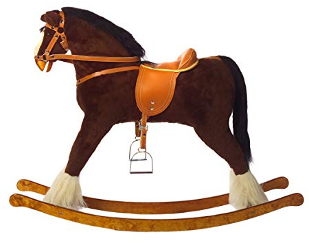 Kidsmax Schaukelpferd de Luxe exklusiv