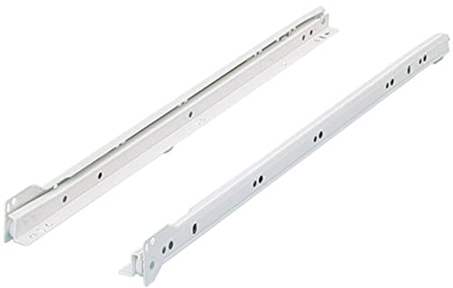 Hettich Rollschubführung weiß 250 mm , Artikelnr. 62551