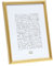 Deknudt Frames - Cadre photo en résine pour photo 15x20cm - doré - pour accrocher ou poser - pour affiches ou posters - S011A4 15x20
