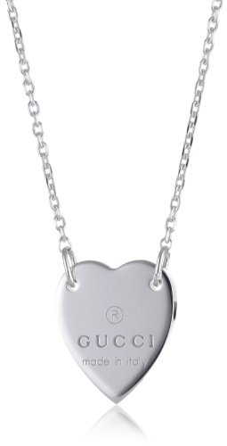 Gucci Damen-Halskette Trademark Herz YBB223512001