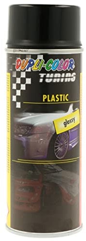 DUPLI-COLOR 758461 Plastic RAL 9017 schwarz glänzend 400 ml