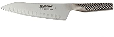 Global Cuchillo de Cocinero Oriental alveolado, 18cm, G- 83