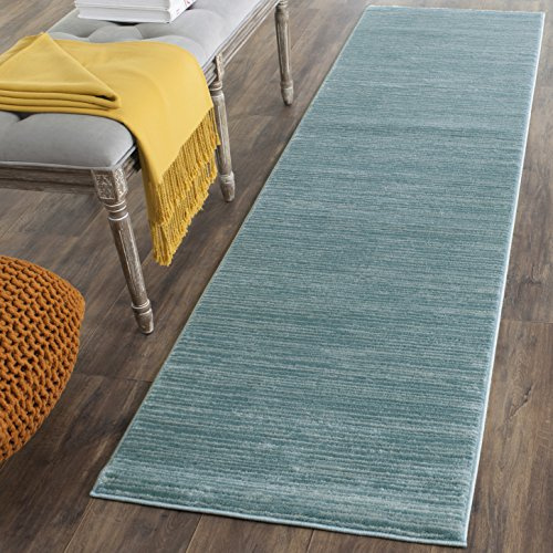 SAFAVIEH Vision Accent Rug 3x5, Modern Tonal Aqua VSN606B