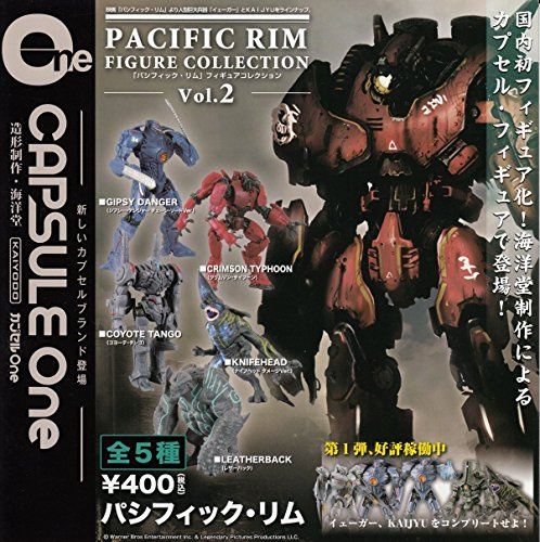 Kaiyodo Kapsel A Pacific Rim Figure Collection Vol.2 Alle fünf Sets