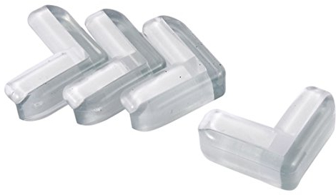 sourcing map Möbel Glas Tisch Schreibtisch Eckenschutz Kantenschutz Kissen 4St