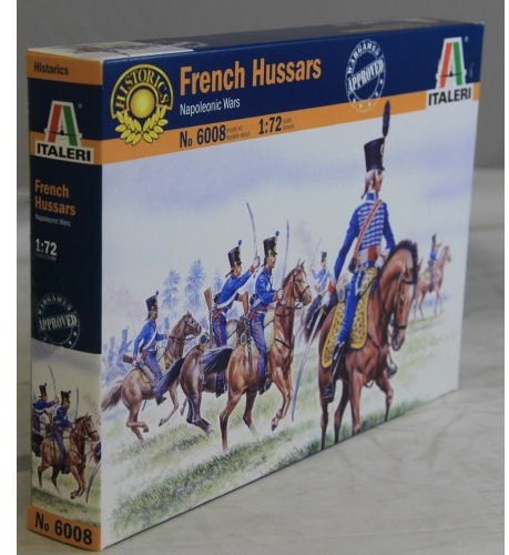 Italeri 1/72 Napoleonic French Hussars - plastic toy figures