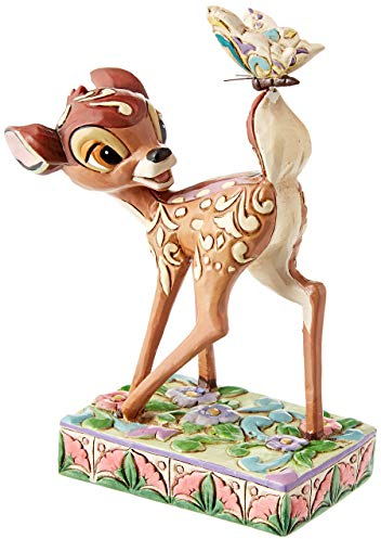 Disney Tradition 4010026 Disney Traditions Bambi Wonder of Spring Figurine, Resina, Multicolore