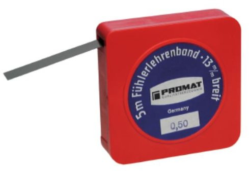 Fühlerlehrenband Stärke 0,2mm Breite 13mm x Länge 5m in Plastikdose