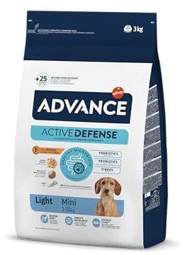 ADVANCE Mini Light +8 Monate Hundefutter, 3kg, 1er Pack (1 x 3 kg)