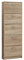 FMD Möbel, 411-005 Step 5 Schuhkipper, Spanplatte, Eiche, maße 58.5 x 168.3 x 17.0 cm (BHT)