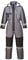 Portwest S585 Men's Hi Vis Winter Work Overalls Waterproof Protective Boiler Suit 300D Polyester Coveralls Durable Thermal Lined Workwear Rain Suit Grey, Small