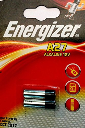 ENERGIZER Lot de 5 Blisters de 2 Pile Alcaline A27/E27A 12V