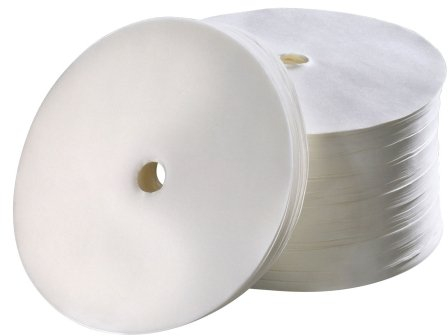 Rundfilter Papier für Bartscher Rundfilter Kaffeemaschine Regina 40, 250 Stk.