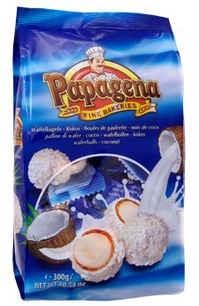 Feine Kokoskugeln im 300g Beutel von Papagena / Kokosnuss
