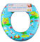 Kids Toilet Seat Soft Trainer Padded Bathroom Easy Clean Frog Design 2 Years+
