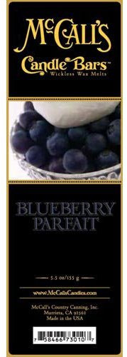 McCall 's Country Kerzen Kerze Bar 5,5 OZ – Blueberry Parfait