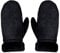 Aisi Women Winter Suede Thermal Mittens Fleece Lined Warm Gloves with Turn Back Cuff