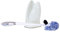 Quickie Toilet Bowl Brush Caddy with Microban for Bathroom, White, Heavy Duty Deep Cleaning, Convenient Storage, Long Handle, Fights Oder-Causing Material (315MB), 1 Count (Pack of 1)