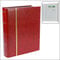 SAFE Briefmarkenalbum / Einsteckbuch Nr. 110 PREMIUM Einsteckbücher 16 WEISSE Seiten mit goldfarbener Premiumprägung Einband in WEINROT / ROT