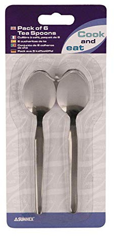 Zodiac X311ET6 Tea Spoons (Pack of 6)