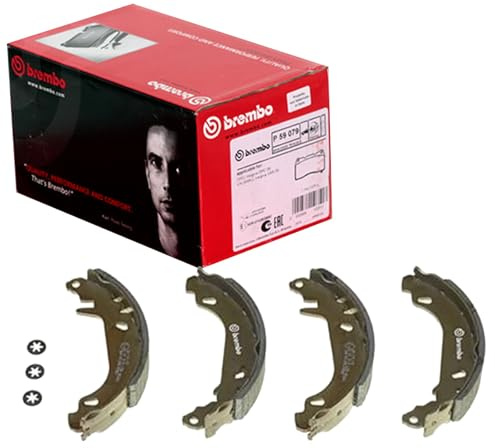 Brembo S61519 Bremsbacken, Anzahl 4 | Kompatibel mit: CITROËN XSARA, XSARA Coupe, ZX, PEUGEOT 306, 306 Cabriolet, 306 Schrägheck