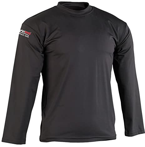 DANRHO Rashguard Langarm, Schwarz Oder Weiß Danrho Schwarz M